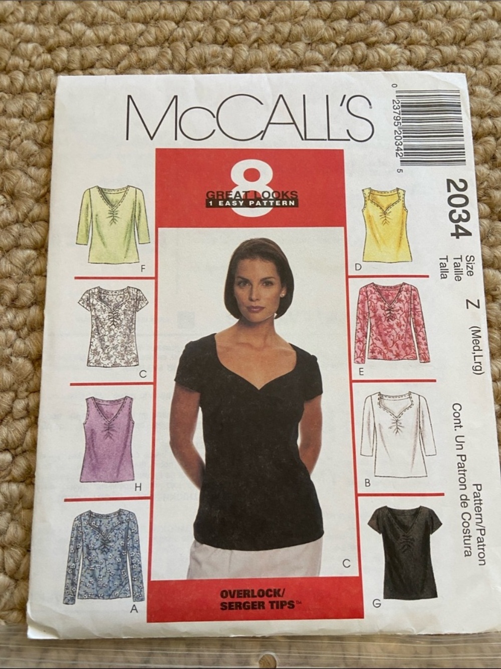 2 sewing patterns
